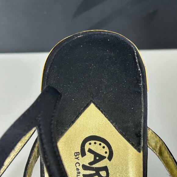 Carlos by Carlos Santana Black Strappy Heels “Angel” – Women’s Size 7.5M - Picture 10 of 11